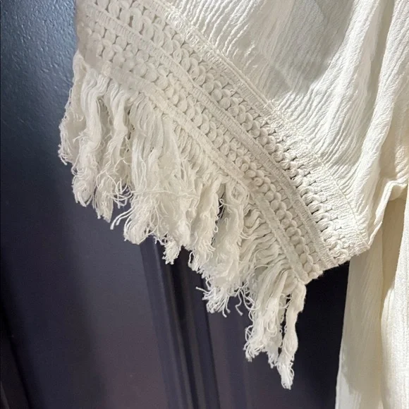 Jolt Cream Off-Shoulder Mini Dress - Picture 3 of 5